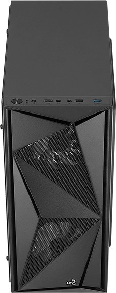 Компьютерный корпус Aerocool Glider Cosmo (Glider Cosmo-G-BK-v1), чёрный - купить в интернет-магазине Forcecom.kz Компьютерный корпус Aerocool Glider Cosmo (Glider Cosmo-G-BK-v1), чёрный