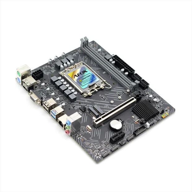 Материнская плата Afox IH610D4-MA-V2 [LGA 1700, Intel H610, 2xDDR 4, 1xM.2, 1xPCI-E x16, Micro-ATX]