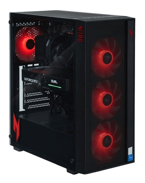 Системный блок Acer Nitro N55 (UD.E61EE.005) [Core i7-14700F, 32 ГБ ОЗУ, 1 ТБ SSD, RTX 5070, Windows 11]