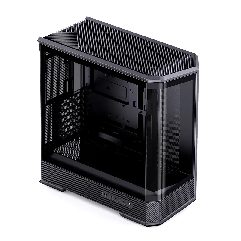Корпус Jonsbo D400 Black [Midi Tower, Без вентиляторов, черный]