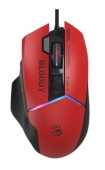 Мышь Bloody W95 Ultra (Sports Red) [проводная, светодиодная, 20000 DPI, 2000 Гц подсветка, Красный]