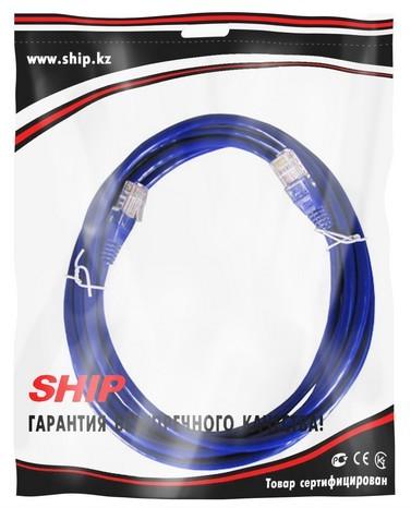 Патч Корд SHIP S3025BL0300-P Cat.5e/ UTP/ LSZH/ RJ-45/ 3 м - купить в интернет-магазине Forcecom.kz Патч Корд SHIP S3025BL0300-P Cat.5e/ UTP/ LSZH/ RJ-45/ 3 м