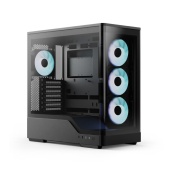 Корпус AeroCool P500A (ACCM-PN08143.11) [Midi Tower, 4 x 120 мм APNX ARGB, черный]