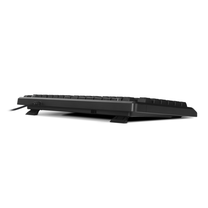 Клавиатура SVEN KB-G8200 [Мембранная, проводная, клавиш - 95, подсветка, черная]