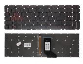 Клавиатура для ноутбука Acer Nitro 5 AN515-51, RU, черная, с подсветкой 