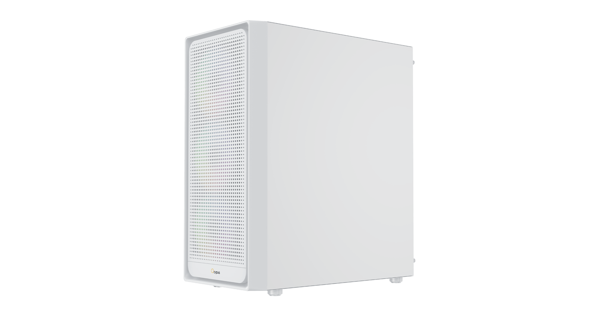 Корпус Ocypus Gamma C50 WH ARGB mATX/ITX 3xUSB Белый Gamma-C50-WHG400XX-GL