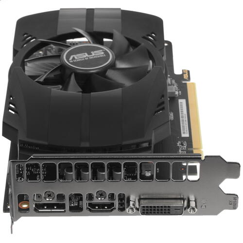 Видеокарта ASUS AMD Radeon 550 Phoenix (PH-550-2G) [2 ГБ, GDDR5, 64 бит, 1100 МГц, DVI, HDMI, DisplayPort]