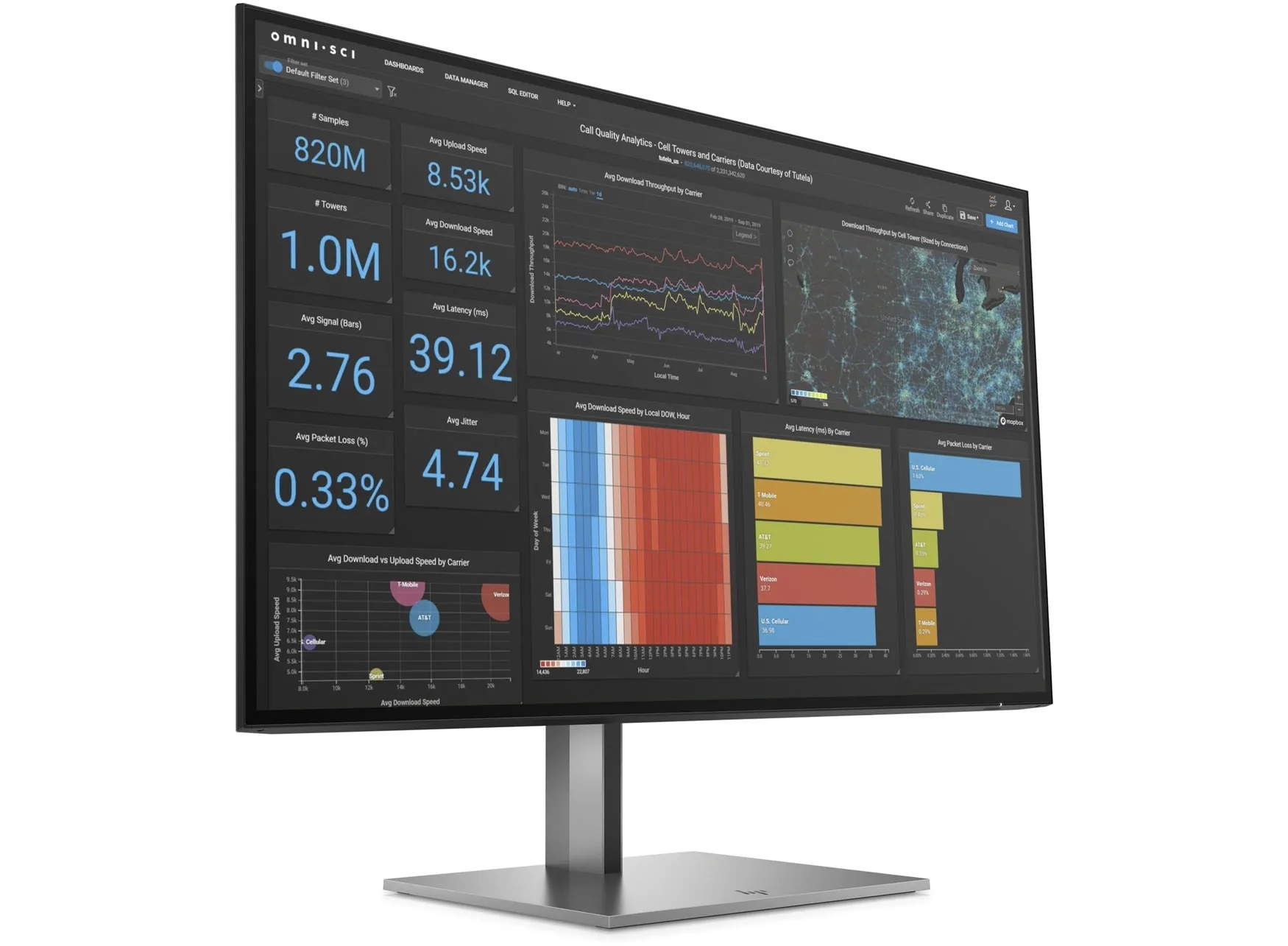 Монитор HP Z27q G3 (1C4Z7AA) [27", IPS, 2560x1440, 60 Гц, 5 мс, HDMI, DisplayPort x2]