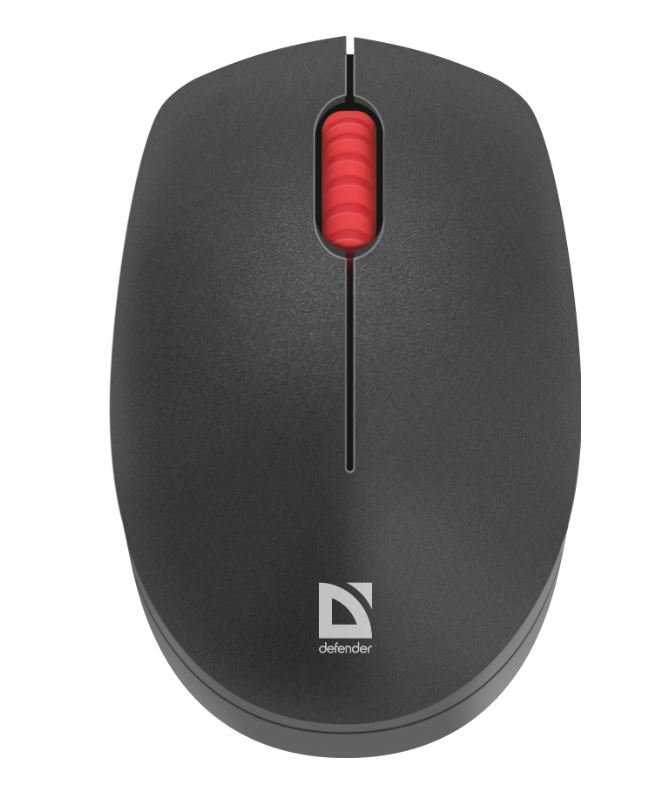 Мышь Defender Tiana MB-055 (52055) [беспроводная, светодиодная, 1000 DPI, черная]