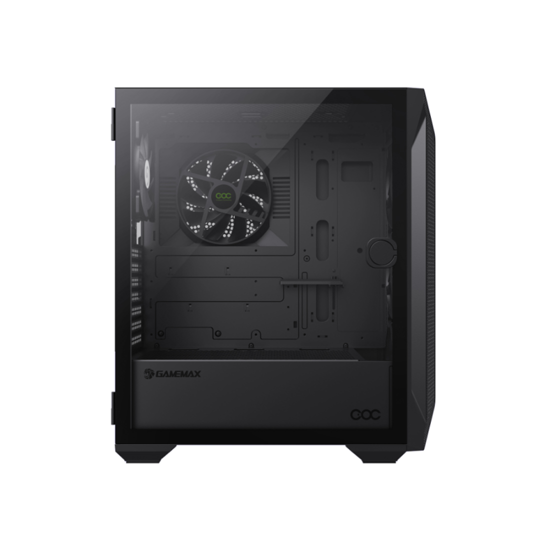 Корпус GameMax Brufen COC Black (1126-3608R0043) [Midi Tower, 5х 120 мм ARGB, черный]
