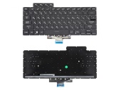 Клавиатура для ноутбука Asus ROG Zephyrus G15 GA503/ M16 GU603, черная, RGB-подсветка