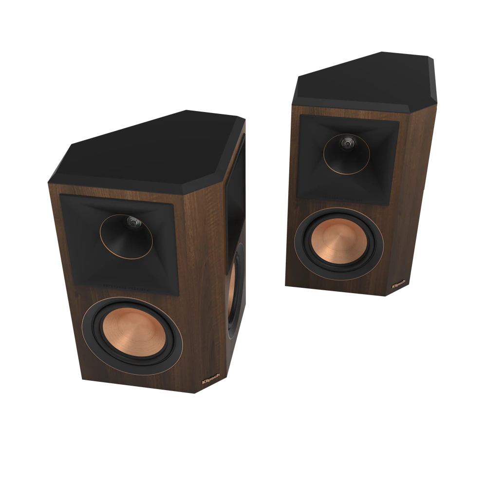 Двухполосные тыловые акустические системы Klipsch Reference Premiere RP-502S II Surround Sound Speakers, Walnut, Pair, коричневый