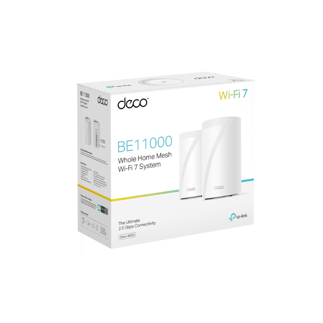 Беспроводная MESH-система Wi-Fi TP-Link Deco BE65 Pro(2-pack) - купить в интернет-магазине Forcecom.kz Беспроводная MESH-система Wi-Fi TP-Link Deco BE65 Pro(2-pack)