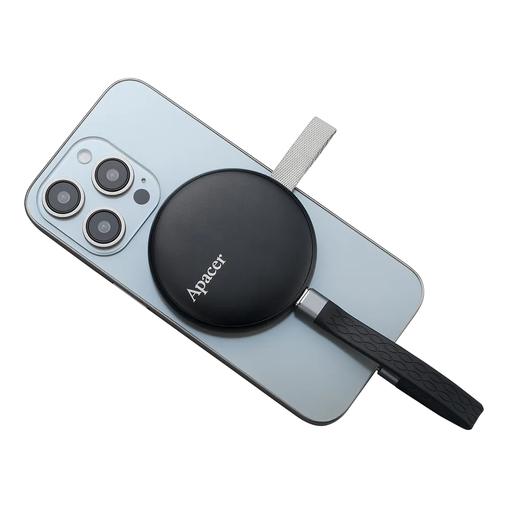 Внешний SSD-накопитель Apacer AS725 (AP256GAS725B-1) [256 ГБ, USB 3.2 Gen 2 Type C, 1000/1000 МБит/с]