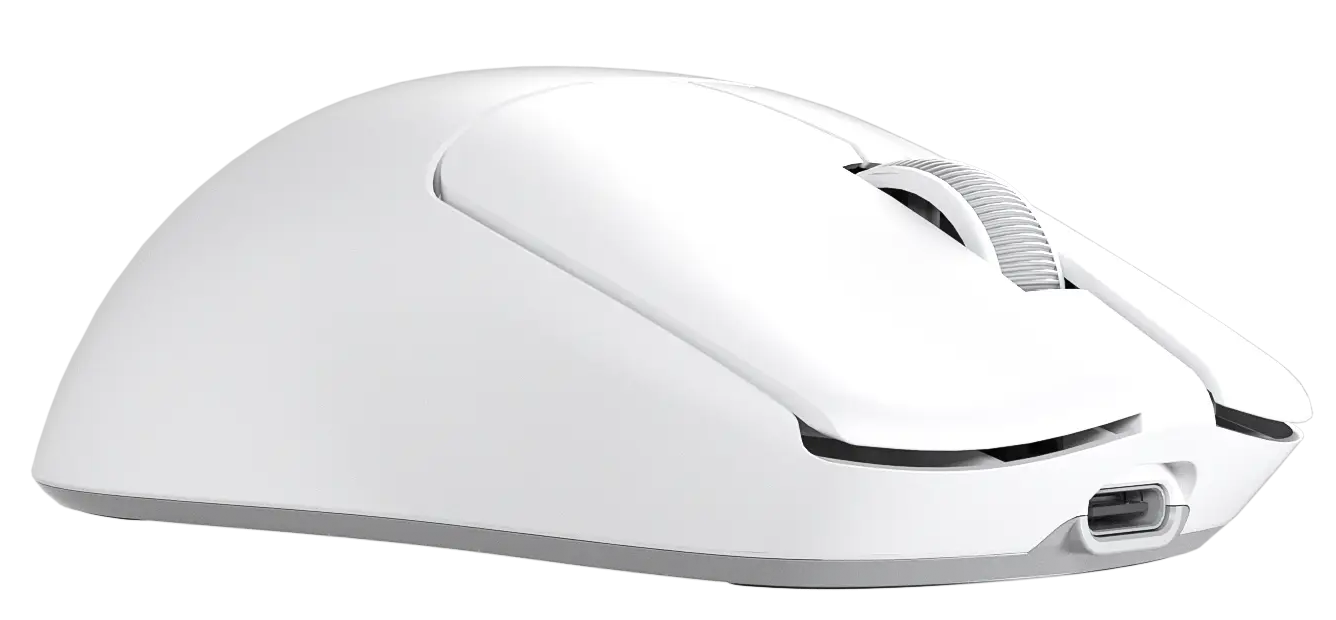 Мышь MeeTion GW40 Pro (MT-GW40PRO-B WH+Gray) [проводная + беспроводная, светодиодная, 7200 DPI, 1000 Гц, белый]