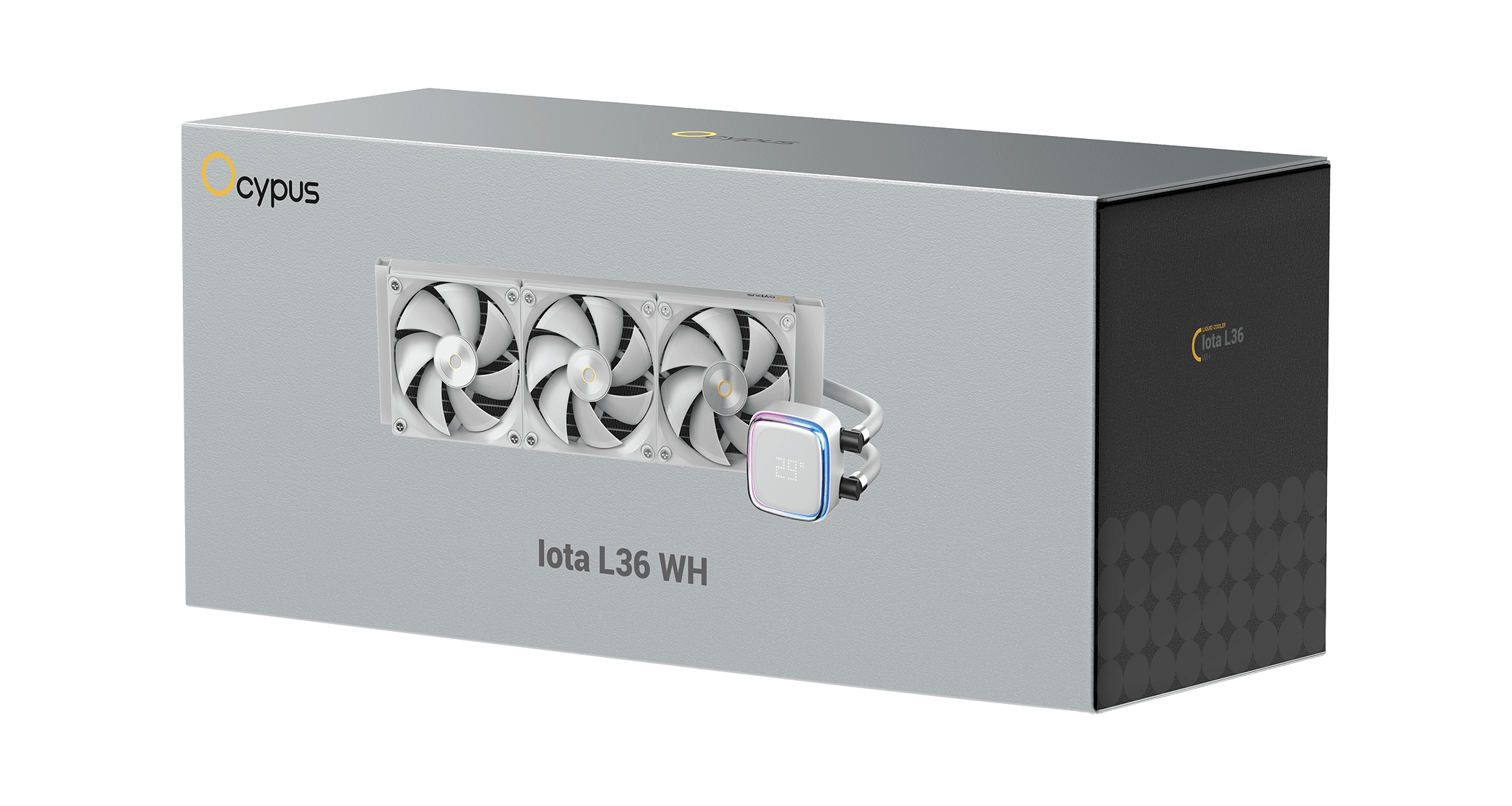Система охлаждения Ocypus Iota L36 WH [120 x 120 мм, 2000 об/мин, 29 дБ, 4 pin]