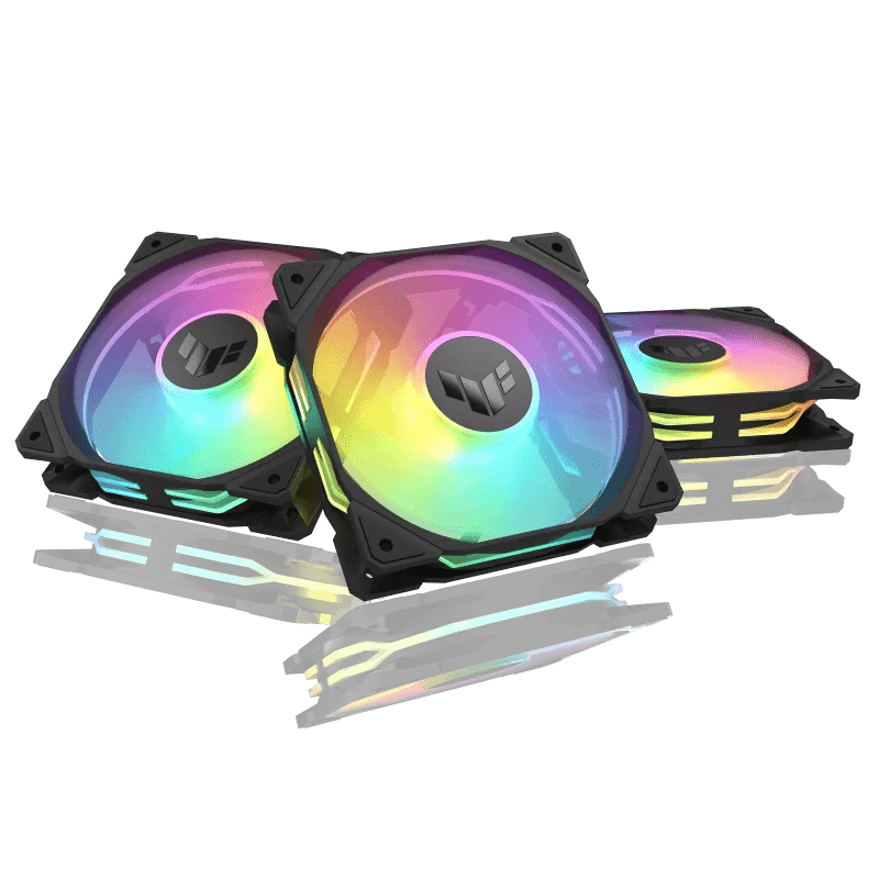 Вентилятор для корпуса ASUS TUF GAMING TR120 FAN ARGB REVERSE BLACK 3IN1 120x120x28 TR120-1R/BK/REV/