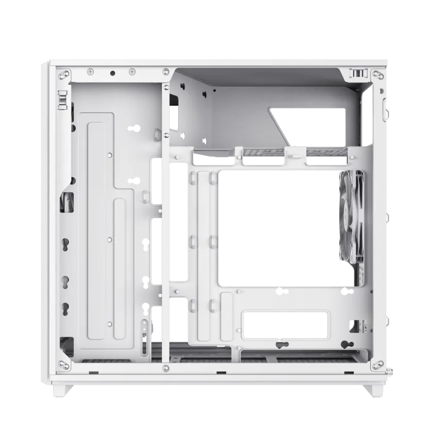 Корпус GameMax F36 WH White (1116-4036R0010) [Midi Tower, 2 x 140x140 мм, белый]