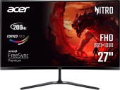 Монитор Acer Nitro ED270X0biip (UM.HE0EE.001) [27", VA, 1920x1080, 200 Гц, 1 мс, HDMI x2, DisplayPort]