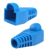 Колпачок изолирующий Cablexpert BT5BL/5 Boot for connector RJ-45, (в пакете 100 штук), blue