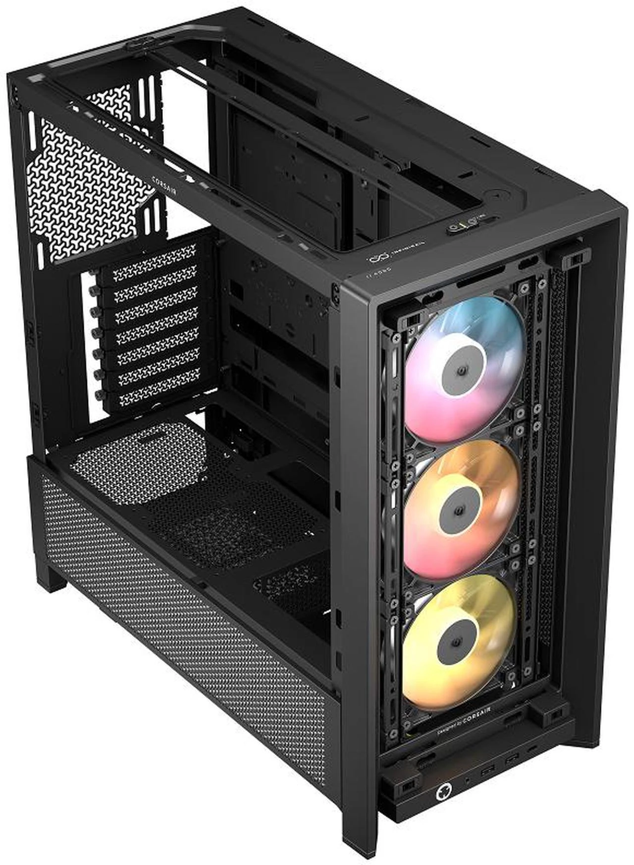 Корпус Corsair FRAME 4000D RS ARGB (CC-9011296-WW) [Midi Tower, 3 x 120 мм ARGB, черный]