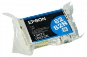 Картридж струйный, Epson, T0823, голубой, оригинал - купить по цене 830 тг. в интернет-магазине Forcecom.kz