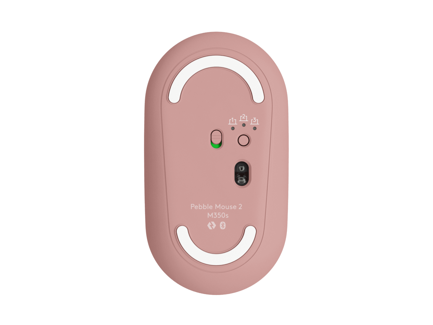 Мышь Logitech Pebble 2 M350s (910-007014) [беспроводная, светодиодная, 4000 DPI, розовый]