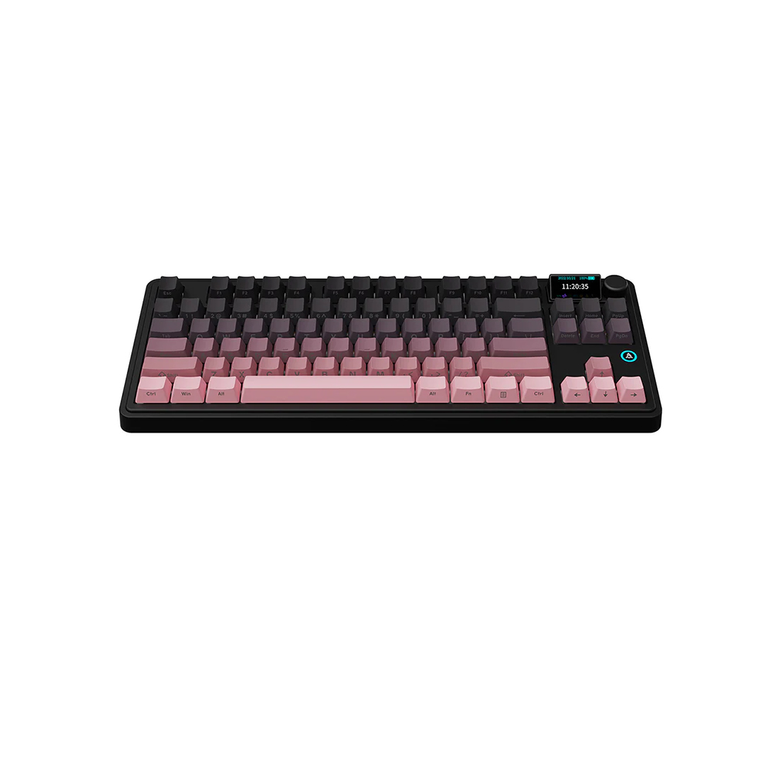 Клавиатура Ajazz AK870 PLUS [механическая, проводная + беспроводная, RGB подсветка, Ajazz Dream Weaving Switches, розовая]