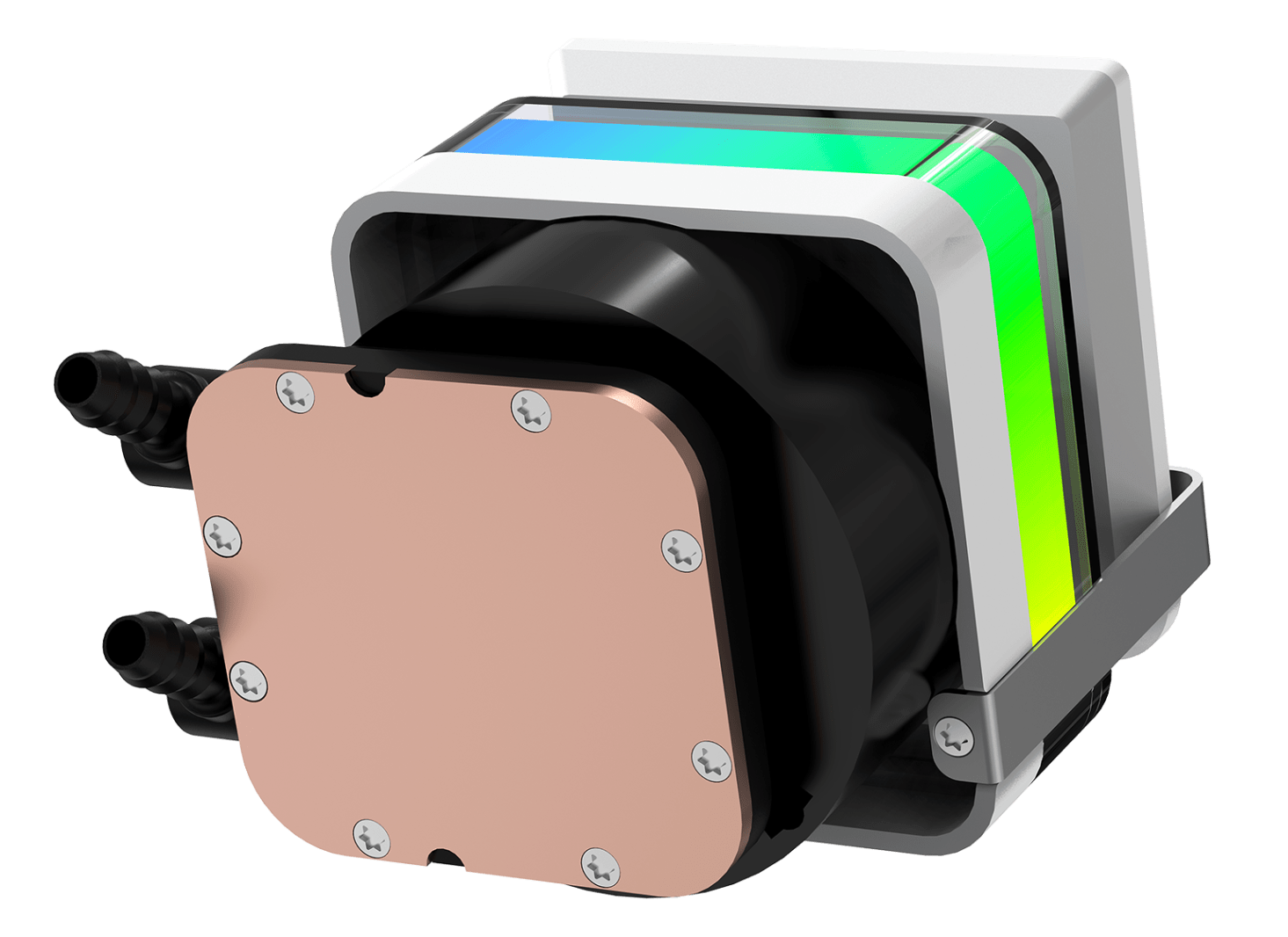 Система охлаждения Ocypus Sigma L24 PRO WH [120 x 120 мм, 2500 об/мин, 36 дБ, 4 pin]