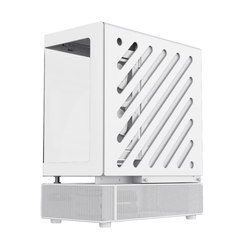 Корпус GameMax N80 WH White (12118000002) [Midi Tower, 6 x 120мм ARGB, белый]