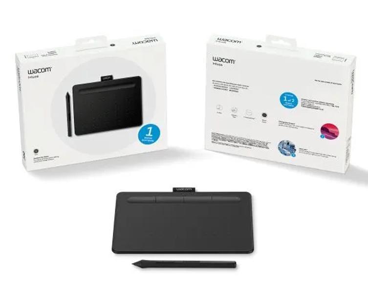 Графический планшет Wacom Intuos S (CTL-4100K-N) Чёрный