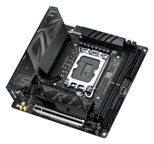 Материнская плата Asus ROG STRIX B860-I GAMING WIFI [LGA 1851, Intel B860, 2xDDR 5, 2xM.2, 1xPCI-E x16, Mini-ITX]