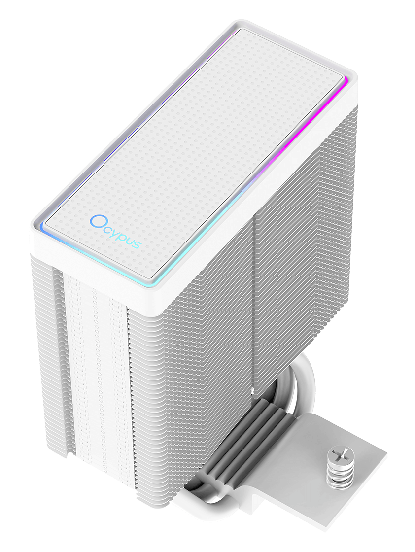 Система охлаждения Ocypus Gamma A40 WH ARGB [100 x 100 мм, 2400 об/мин, 29 дБ, 4 pin]
