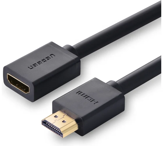 Кабель UGREEN HD107 (10145) HDMI M/F, 3 м
