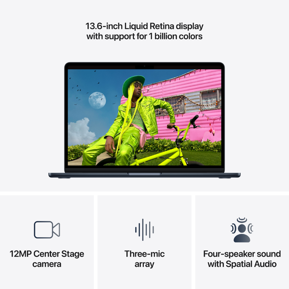 Ноутбук Apple MacBook Air A3449 (MDHG4RU/A) [13", M5, 24 ГБ ОЗУ, 1 ТБ SSD, MacOS]
