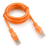 Патч-корд UTP Cablexpert PP12-1.5M/O, кат.5e, 1.5м, литой, многожильный (оранжевый)