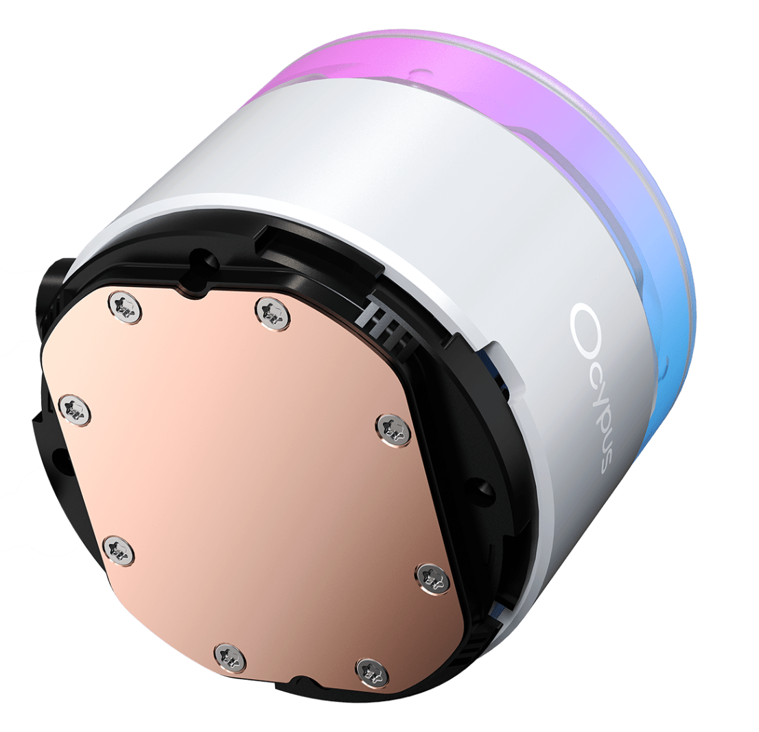 Система охлаждения Ocypus Delta L24 WH ARGB V2 [120 x 120 мм, 2000 об/мин, 29 дБ, 4 pin]