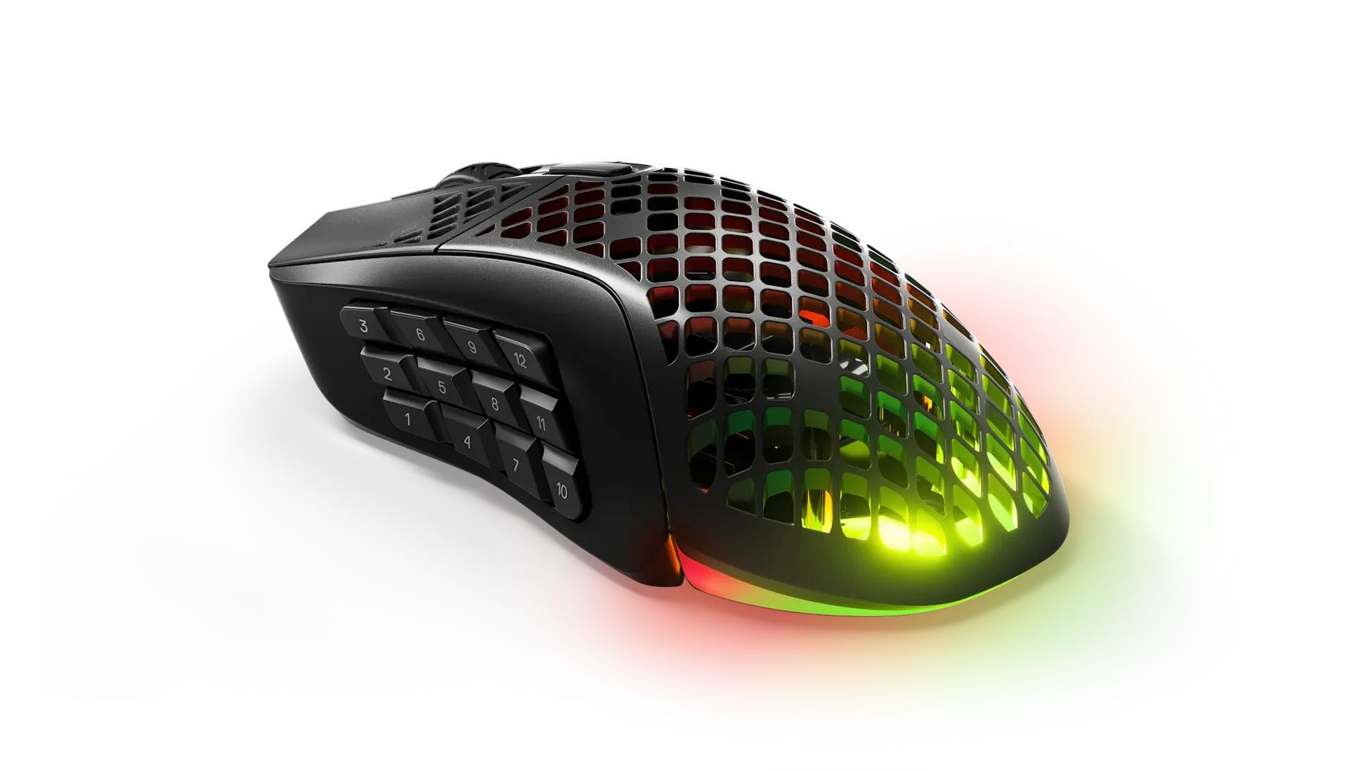 Мышь Steelseries Aerox 9 (62618) [беспроводная, светодиодная, 18000 cpi, 1000 Гц, подсветка, черная]