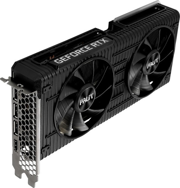 Видеокарта Palit GeForce RTX 3060 Ti DUAL (NE6306T019P2-190AD)