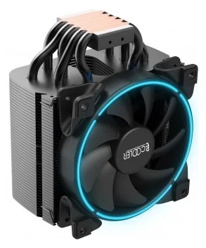 Вентилятор для процессора PCCooler GI-H58UB B, синяя подсветка 
