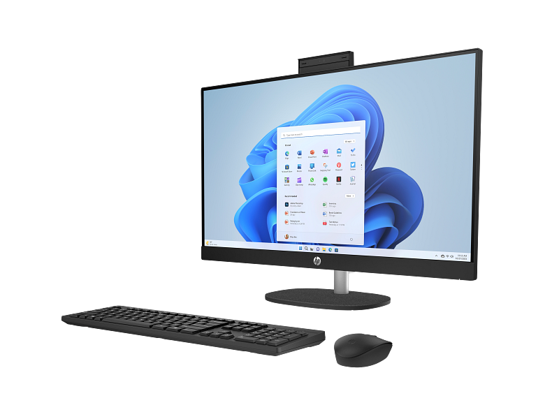 Моноблок HP All-in-One 27-cr0067ci (D2QB6EA) [27" Full HD, Ryzen 5 7520U, 8 ГБ ОЗУ, 512 ГБ SSD, DOS]