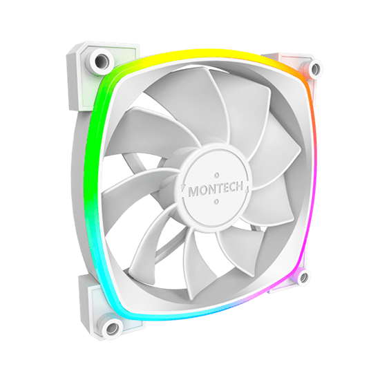 Комплект вентиляторов для корпуса Montech RX120 PWM Reverse 3 in 1 Pack [120 мм, 1600 об/мин, 59 CFM, 27 dBA, PWM]
