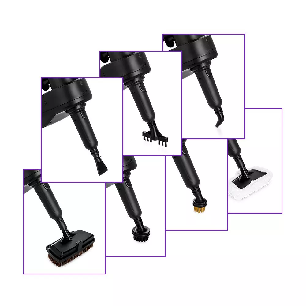 Паровая швабра Kitfort KT-1018 (чёрный)