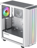 Корпус GameMax Precision 2 White (1128-8008R0013) [Midi Tower, 1 х 120 мм, белый]