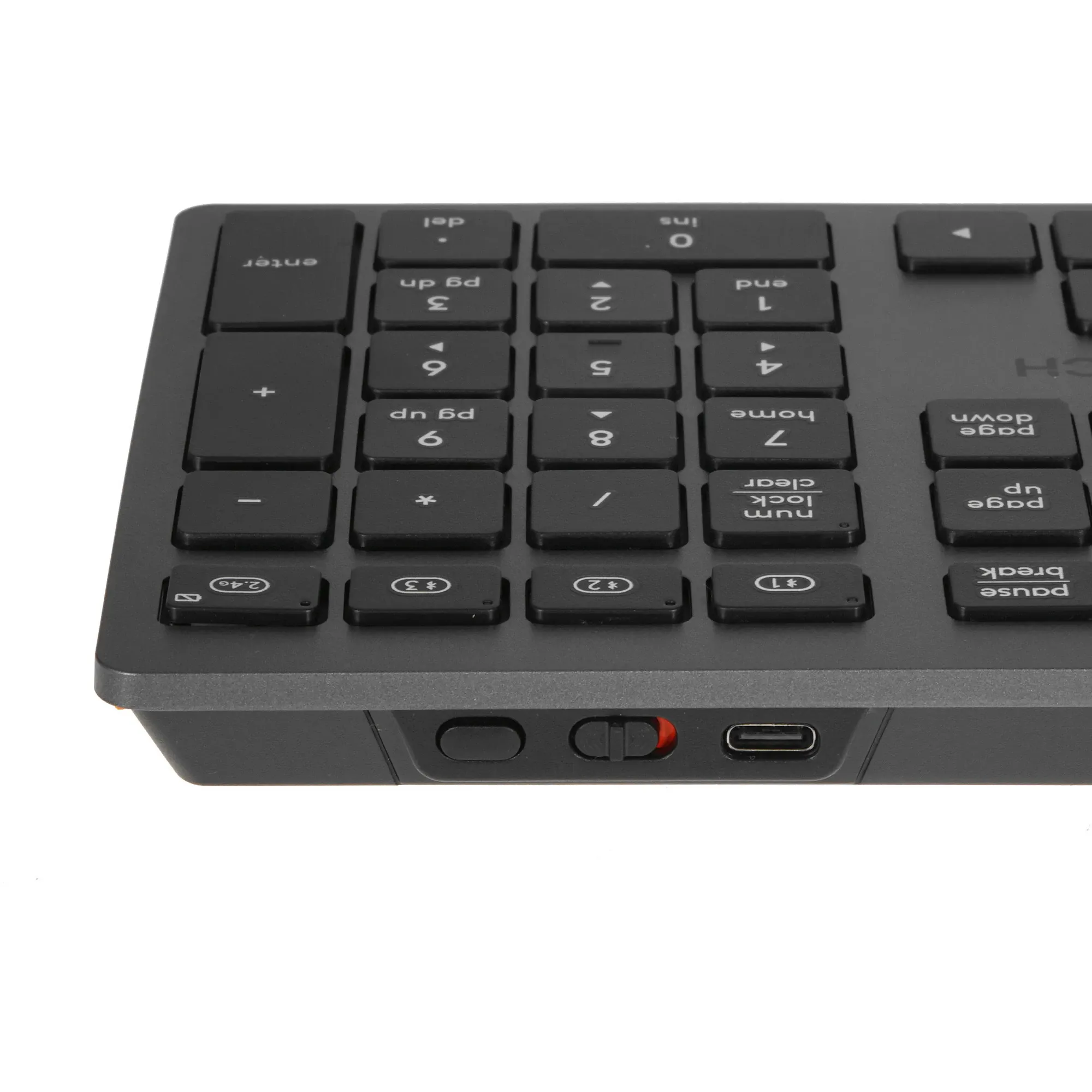 Клавиатура A4Tech Fstyler FBX50C [мембранная, беспроводная, серая]