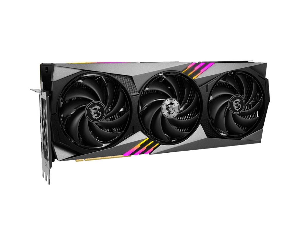 Видеокарта GeForce RTX 4070 TI GAMING TRIO Nvidia [12 ГБ, GDDR6X, 192 бит, 2310 МГц, HDMI, DisplayPort (3 шт)]