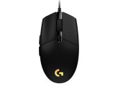 Мышь Logitech G102 LightSync (910-005823) [проводная, светодиодная, 8000 DPI, 1000 Гц, подсветка, черная]