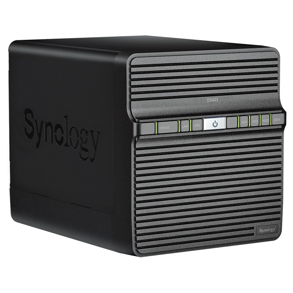 Сетевое хранилище Synology DS423 4xHDD NAS-сервер 