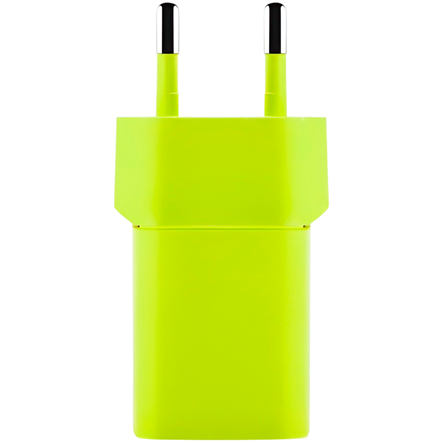 ttec SmartCharger GAN 20W PD (2SCG20CNS) Travel Fast Charger + USB-C - USB-C 3A Cable 120cm, Neon Yellow