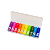 Батарейки Xiaomi AA Rainbow Batteries (10 штук в упаковке) BHR5393GL/AA LR6